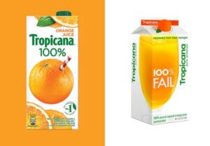 rebranding packaging Tropicana