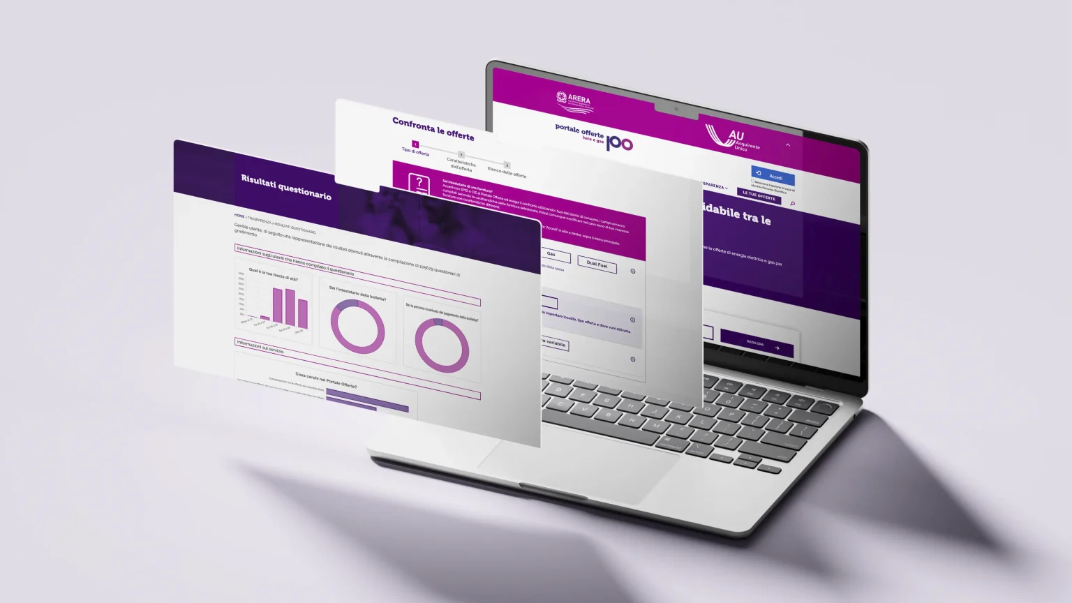 Vision - visione bake agency Sito Laptop - visione bake agency